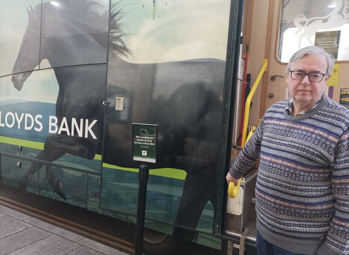 Withdrawal of Lloyds Bank Mobile Banking Van